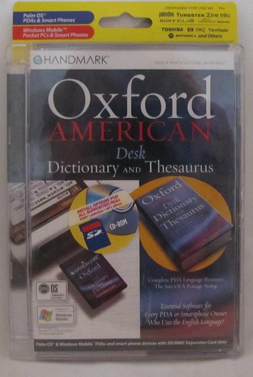 Handmark Oxford American Dictionary and Thesaurus SD/MMC Card
