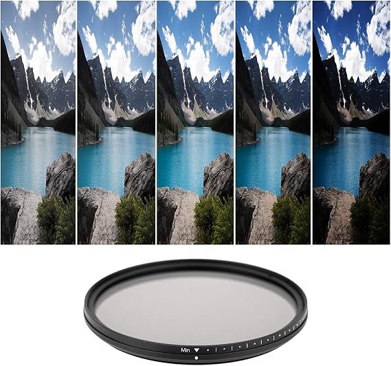 72mm Variable Neutral Density Filter for Sony 16-50mm Zoom Lens