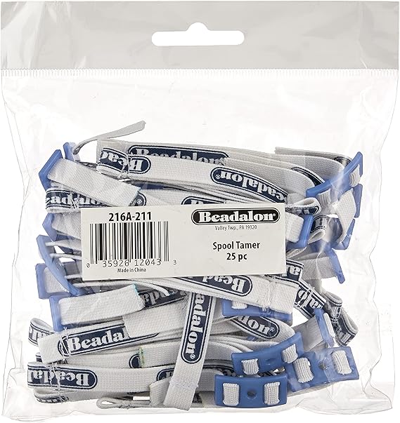 25-Pack Beadalon Spool Tamer