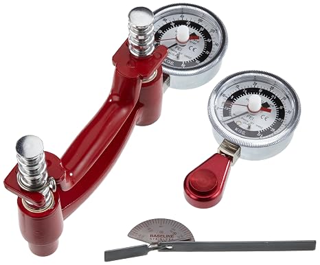 Baseline 12-0101 Hand Evaluation, 3-Piece Set, Features Lite 200 lb HHD and 50 lb HPG