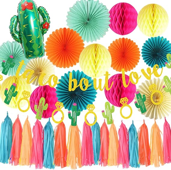Final Fiesta Bachelorette Party Decorations Mexican Fiesta Theme Taco Bout Love Party Decorations Fiesta Bridal Shower Taco Bout Love Banner Fiesta Party Decorations