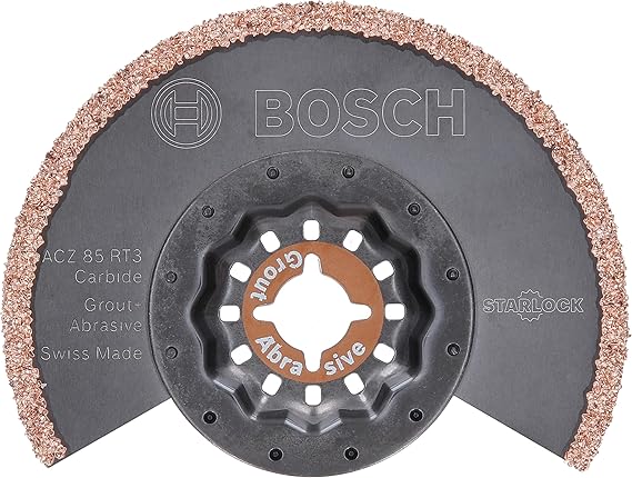 Bosch Professional Accessories Diy Carbide Serisi Derz Arası Karbür Riff Segman Testere Bıçağı, 85 mm/Acz 85 Rt3, Siyah