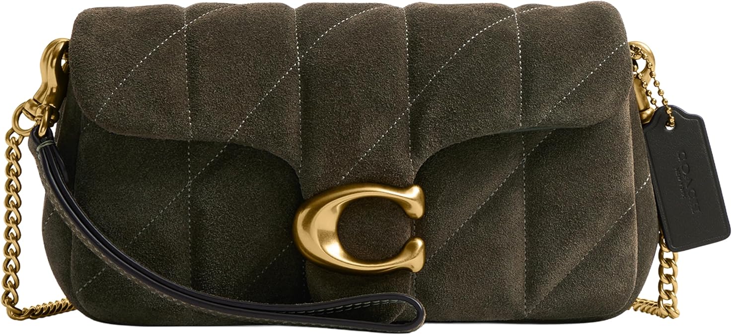 Quilted Leather Tabby Chain Crossbody 19