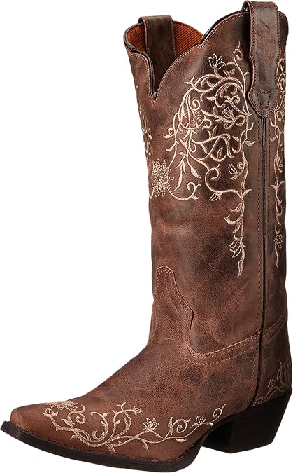Laredo Dan Post No More Drama Red Womens Western Boots 3125