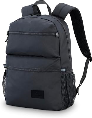 High Sierra Everclass Backpack - Travel or Work Laptop Bookbag with 360 Reflectivity, Dual Water Bottle Pockets & Fits Laptops Up To 15.6, One Size, Mercury