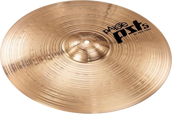 Paiste Rock Crash Cymbal, PST 5 Series, Percussion Instrument for Drums, 18"