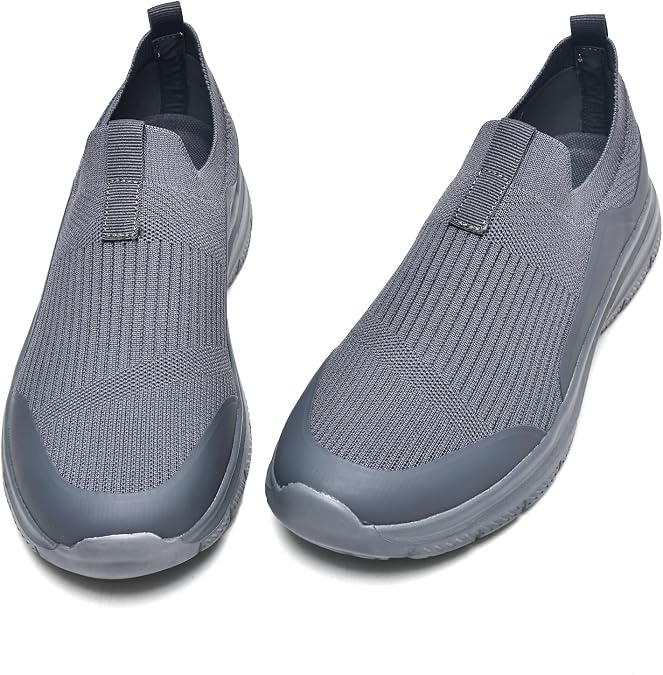 TIOSEBON Men's Wide Slip On Walking Comfortable Shoes