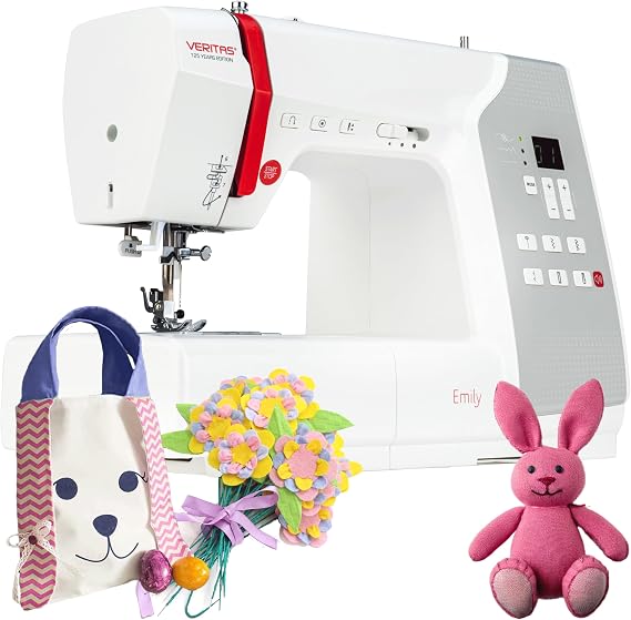 VERITAS Emily White and Red Sewing Machine