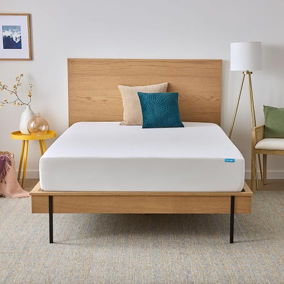 Linenspa 10 Inch Gel Infused Memory Foam Mattress Full Size Medium Plush - Cooling Gel - Mattress in a Box - Primary or Guest Bedroom - Pressure Relieving and Breathable CertiPUR-US Certified
