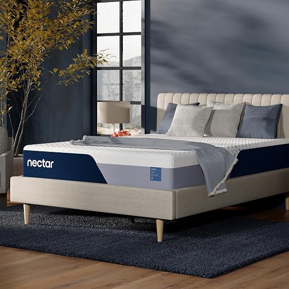 Nectar 12 Memory Foam Mattress, Full, Medium Firm,