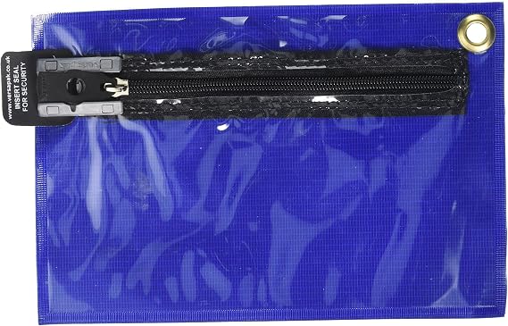 ZF1_BLS 230 x 152 mm Security Key Wallet - Blue