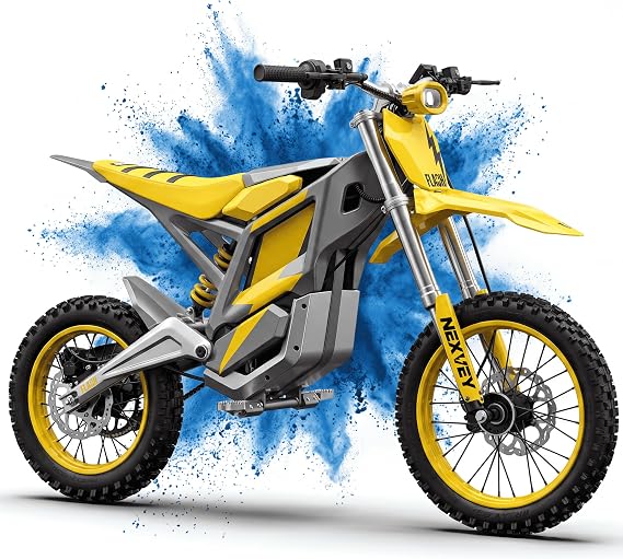 NEXVEY Flash Electric Dirt Bike 48V 27AH Battery E Motorcycle