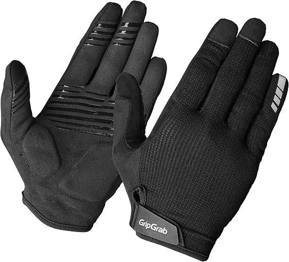GripGrab EXPLR MTB Gloves Summer Cycling Gloves Mountain Bike Gravel Bike Cycling Gloves Long Finger Strong Padded