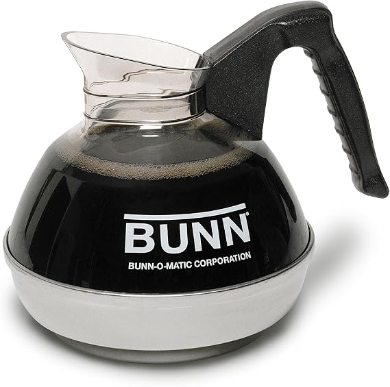 BUNN 6100 Easy Pour Replacement Decanter, Black