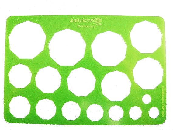 flexiShape Nonagons Template