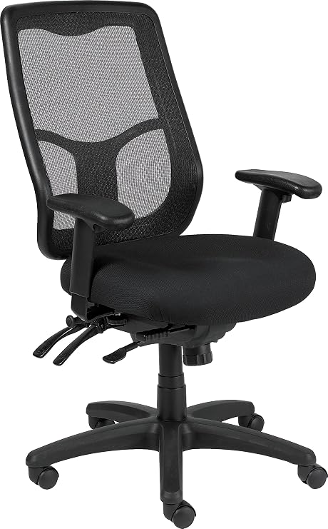 Eurotech Seating Apollo High Multifunction Chair, Black