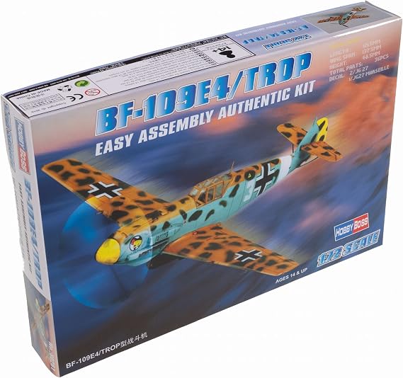 Hobby Boss Bf 109E4/Trop Airplane Model Building Kit