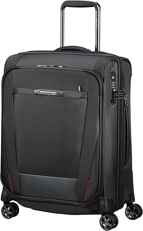 Samsonite Pro -DLX 5 - Spinner Expandable - 40.5/51.5 l - 3.2 kg case, 55 cm, 51.5 l, black