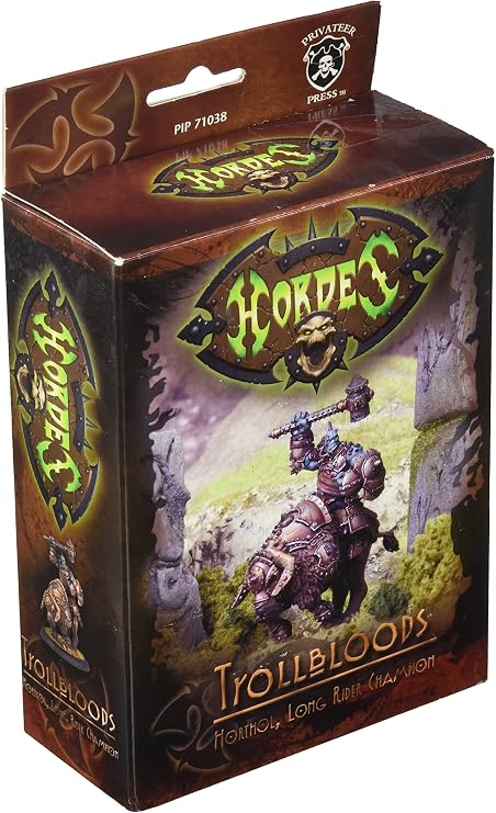 Privateer Press - Hordes - Trollblood: Long Rider Champion Model Kit