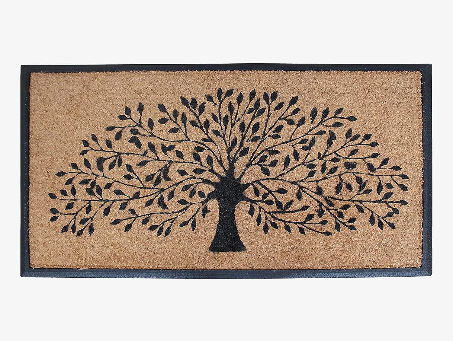 A1 Home Collections A1HC Natural Coir & Rubber Door Mat, 30x48 – Thick, Durable, Heavy Duty, Anti-Shed, Fade-Resistant, Long-Lasting Outdoor Entrance Large Doormat for Front Porch