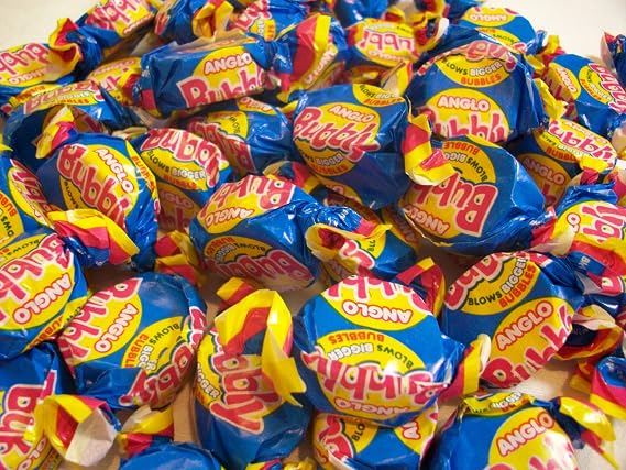 Anglo bubbly gum x 10 pieces