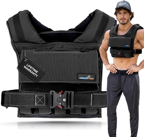 Weighted Vest Adjustable for Men and Women Workout Weight Training Vest for Fitness, Running, Strength, Exercise & Cross Training