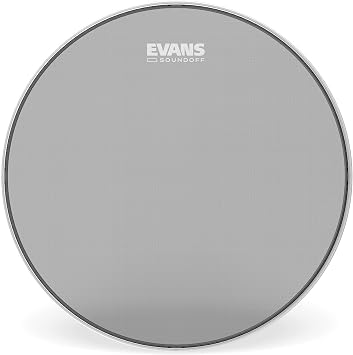 Evans dB Zero Drum Heads - Featuring Single Ply ShockWeave Mesh - Low Volume Drumhead - Drumhead, 12 Inch