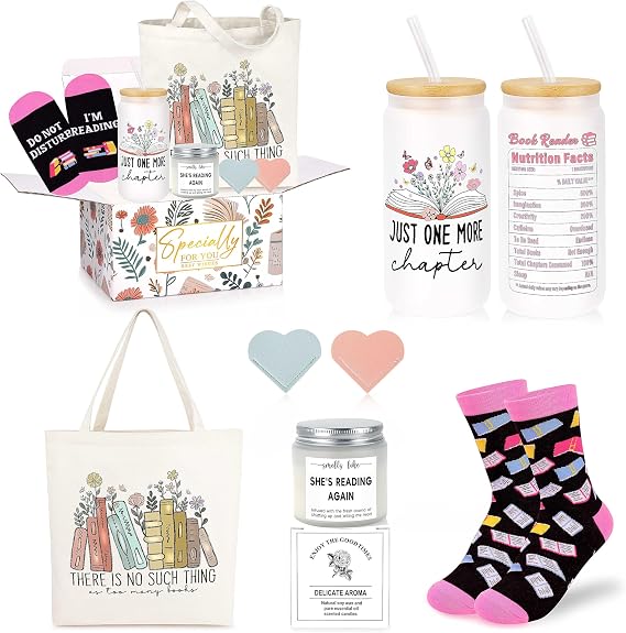 Book Lovers Gifts, Gifts for Book Lovers Women, Bookish Gift for Readers