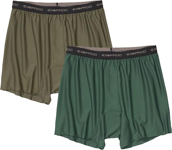 ExOfficio Men's Give-n-go Boxer 2 Pack boxer-briefs (pack of 2)